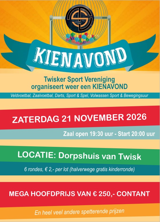 Kienavond Twisker Sport Vereniging