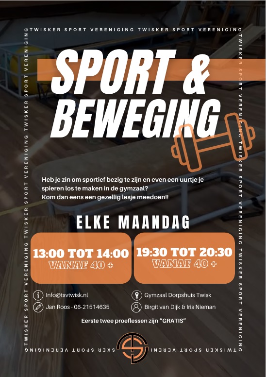 Lessen Volwassenen Sport & Bewegingsuur
