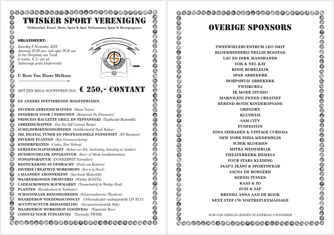 KIENAVOND TWISKER SPORT VERENIGING
